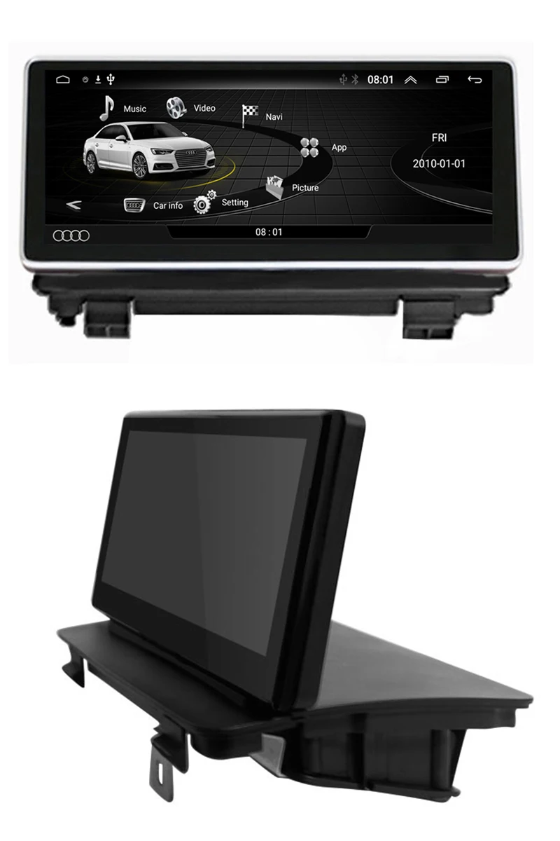 COIKA 8," Android 9,0 автомобильный мультимедийный плеер для Audi Q3 2013- Стерео gps Navi wifi Google Carplay 2+ 32 Гб ram Blue Ray ips