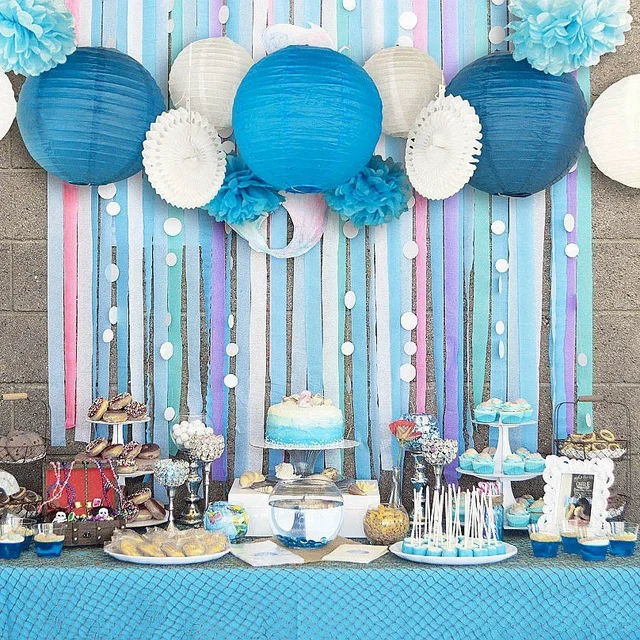 Hy Birthday Party Decoration Blue Pink For Baby Shower Kids Boy Hy Birthday Party Decoration Blue Pink For Baby Shower Kids Boy Beach Summer