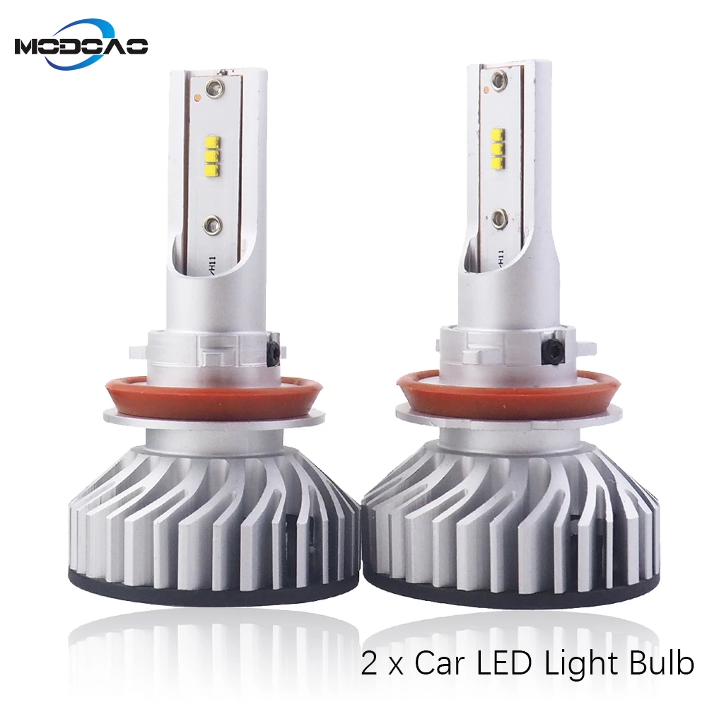 

New Upgrade Mini Canbus H4 LED Car Headlight Kit 38W 8000LM/Set H1 H11 9005 HB3 9006 HB4 H8 6500K Bulbs Car Accessories