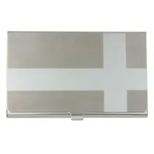 10* металлический бизнес ID кредитный держатель для карт чехол(серебро