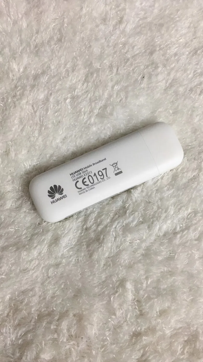 Разблокированный huawei E3372 E3372h-607 4G LTE 150 Мбит/с USB модем USB ключ Поддержка всех диапазонов+ 2 шт CRC 4G антенна