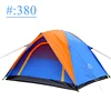 3-4 Person Windbreak Camping Tent Dual Layer Waterproof Pop Up Open Anti UV Tourist Tents For Outdoor Hiking Beach Travel Tienda ► Photo 2/6