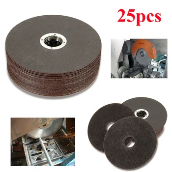 

DIY Power Tool Accessori 25 PCS/set Thin Metal Cutting Slitting Discs Stainless Steel 115mm/4.5" Angle Grinder