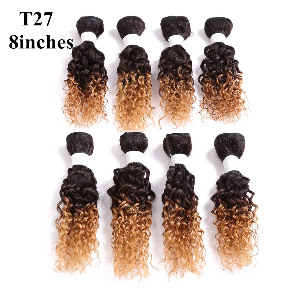 Beleza dourada Sew em Extensões Do Cabelo