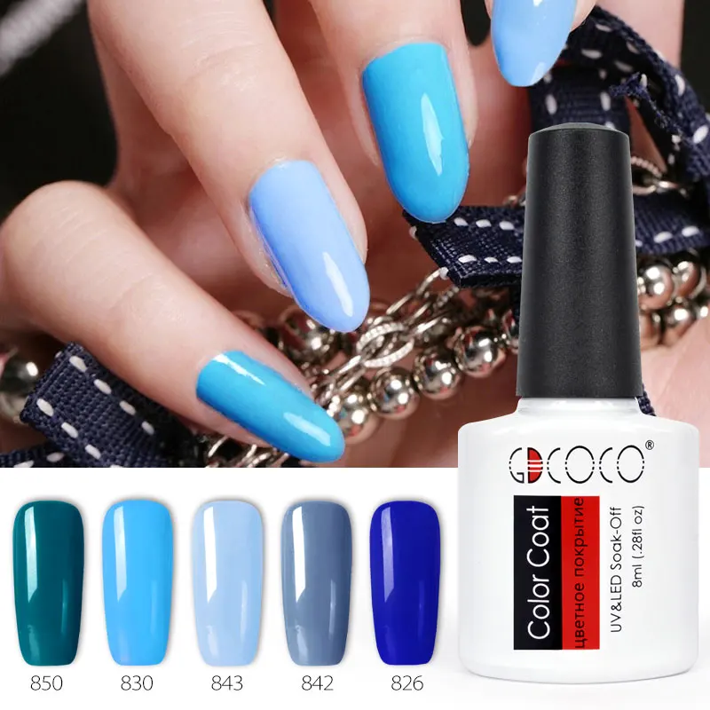 GDCOCO лак для ногтей nail Art Гель для дизайна Лаки 8 мл неонового цвета блестящие soak off-польский гель маникюр