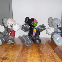 resting kaws dissected