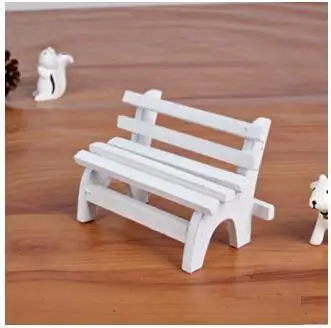 Wooden ornaments chairs shooting background wooden props mini furniture Baby toys