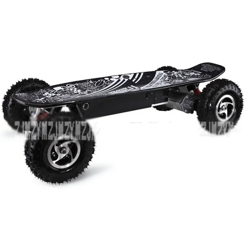 Clearance 10 inch Four Wheels Electric  Scooter 800W Remote Control Electric Skateboard Street Board Max 35km/h PM-800-14 2