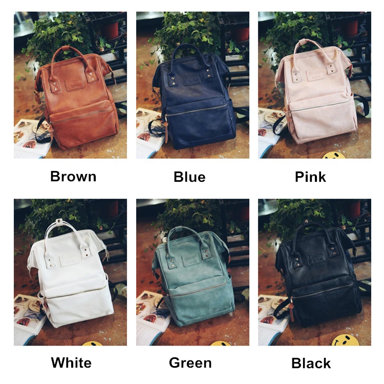  Fashion Mummy Diaper Bag Backpack Leather Waterproof Maternity Nappy Bag Large Capacity Travel Moth