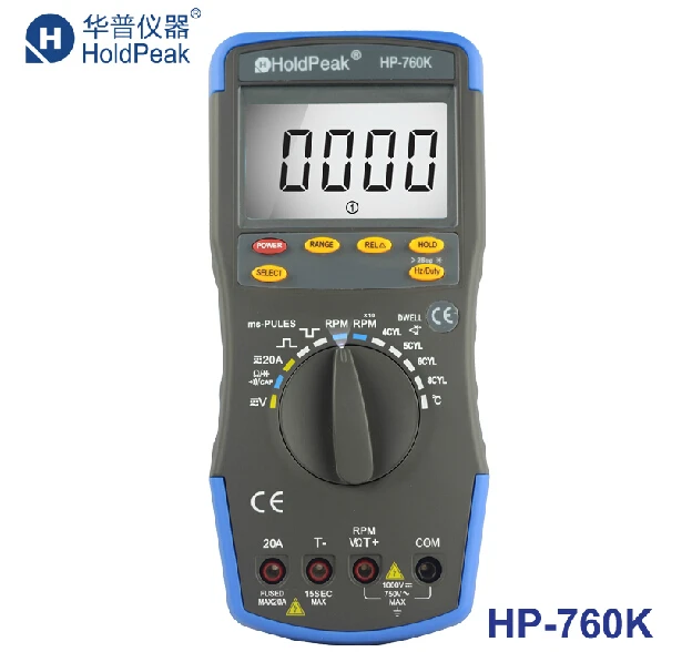 Holdpeak 760K Function Rich Digital auto analyzer,Automatic car