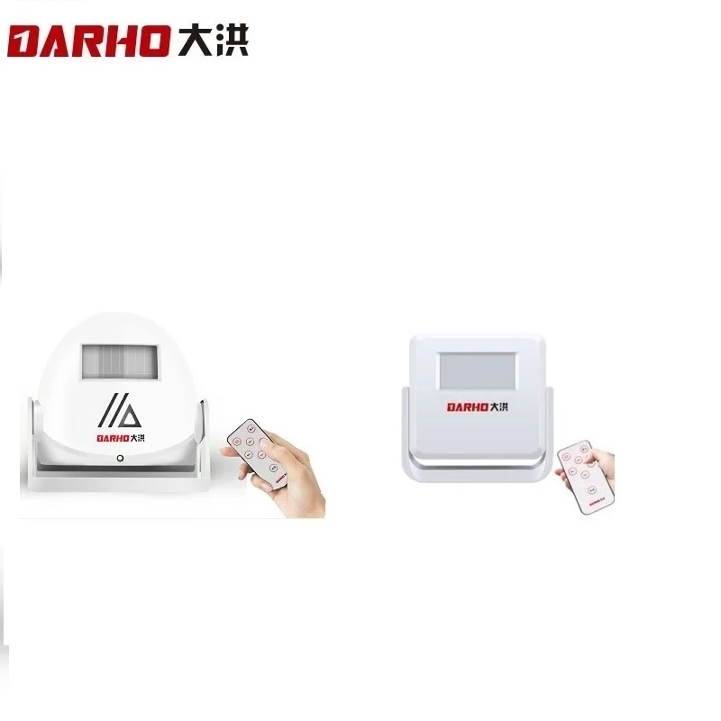 

Darho 13 Tune Songs Wireless PIR Motion Sensor Detector Door Bell Welcome Chime Doorbell Burglar Alarm