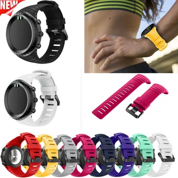 

COMLYO Fashion Sports Watch band silicone strap For SUUNTO CORE Replacement wristband for SUUNTO Core band In Stock