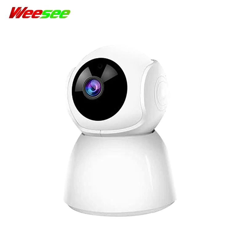 Weesee H.265 V380 2MP 1080P P2P Двусторонняя аудио облако детский Робот мини PTZ беспроводная