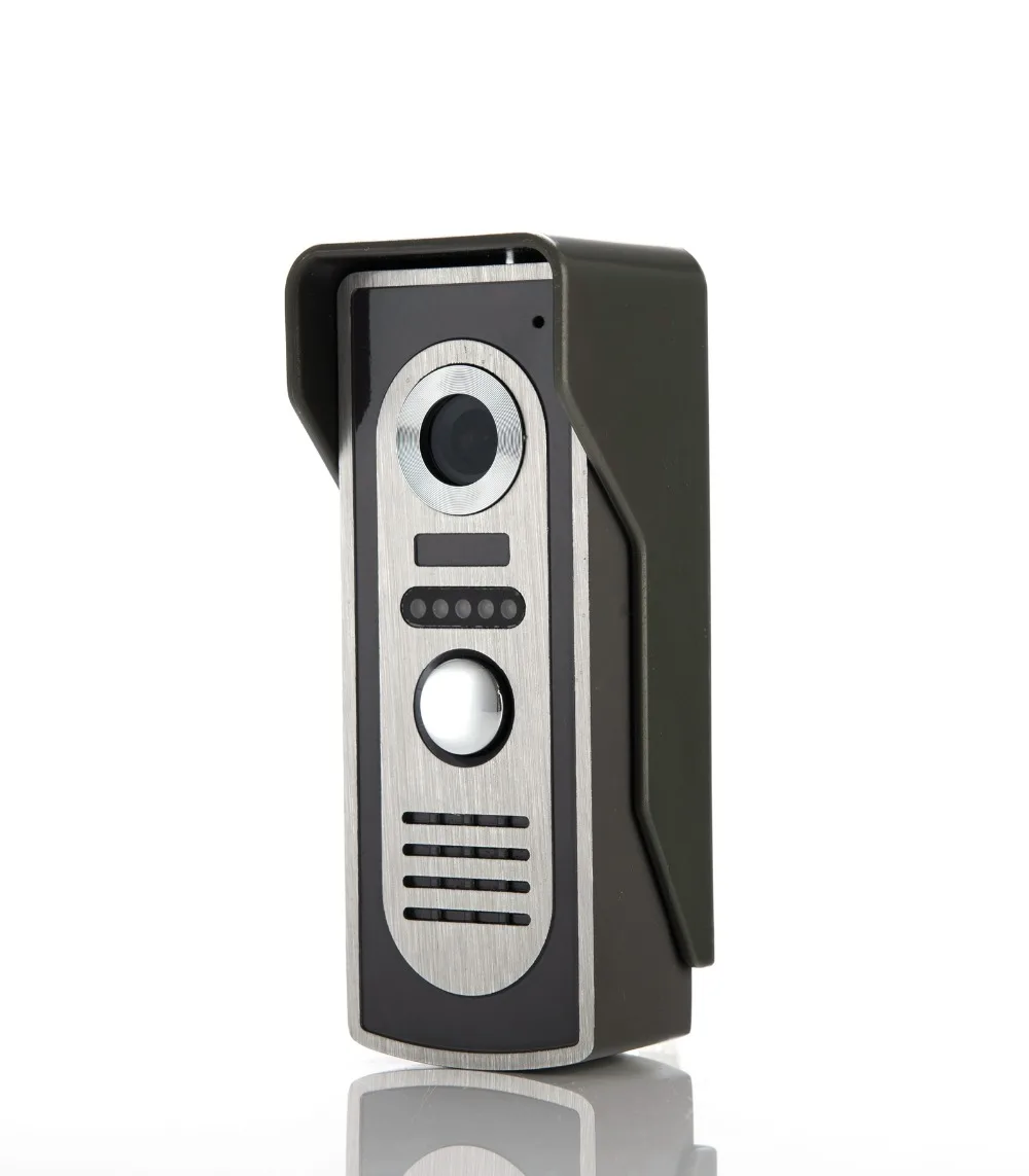 Видеодомофон 3*7 дюймов монитор проводной видео дверной звонок Домашняя безопасность 2 камеры монитор комплект для дома квартиры