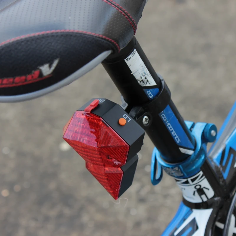 8LED Cycling Safety Bicycle Rear Lamp Bike Laser Tail