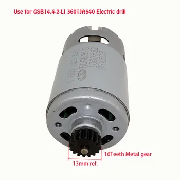 

Good quality DC14.4V 16 teeth HC683LG DC gear motor used to repair BOSCH 3601JA5400 GSB14.4-2-LIelectric drill screw machine