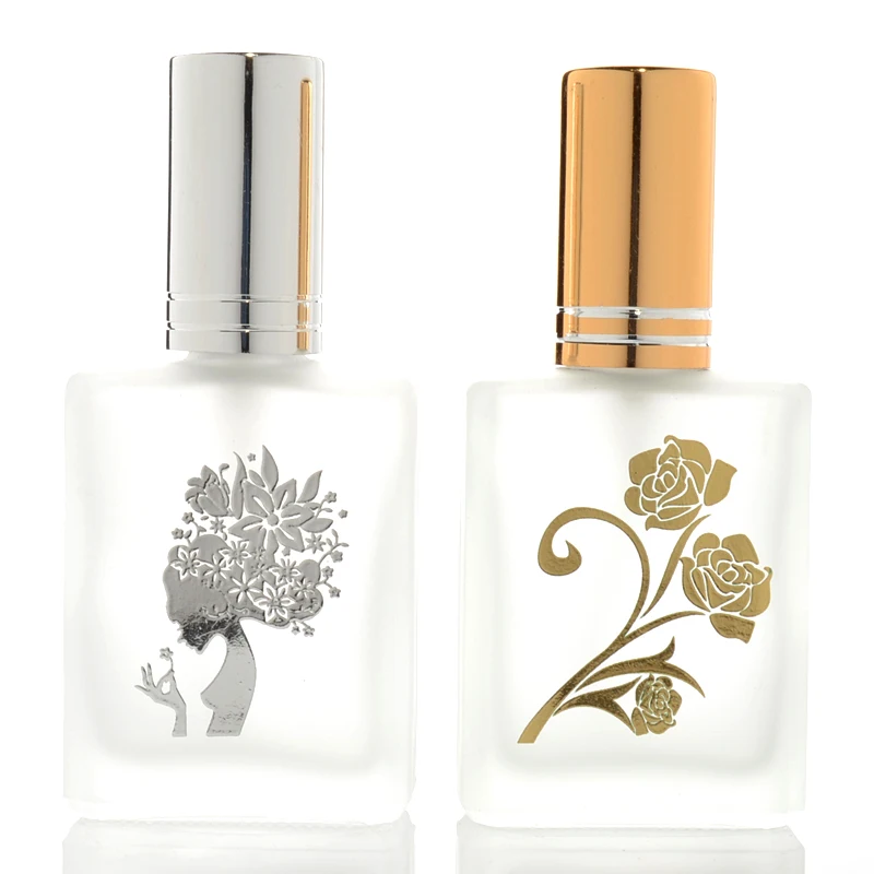 Download 10pcs/lot frosted Glass Perfume Spray Bottle 15ml Empty Perfume Bottles Refillable Glass Sprayer ...