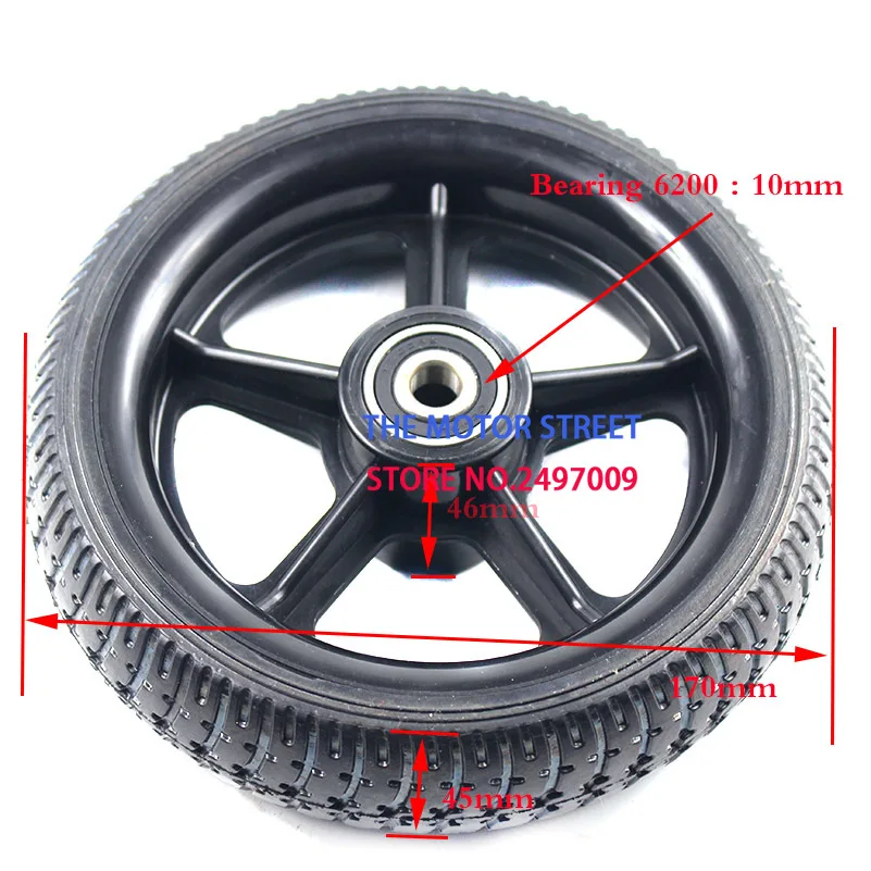 6,5 дюймовый колесный скутер колеса и шины для задней фабрики высокого качества оригинальные колеса
