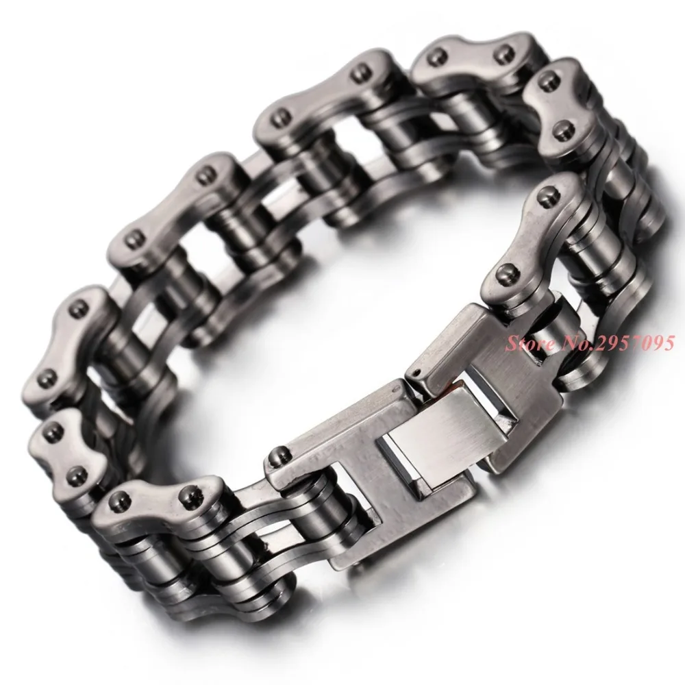 16mm 9 inch Multi Colors Biker Motorcycle Link 316L Stainless Steel