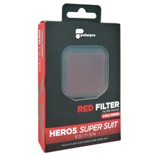 PolarPro красный фильтр для GoPro Hero7 черный/Hero6/Hero5 супер костюм корпус