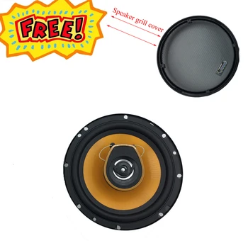 

Top Car Speaker 6.5 Inch Audio 400W 4ohm 2 Way Mid-Bass Midrange Audio Component System Coaxial Speakers Free Shipping