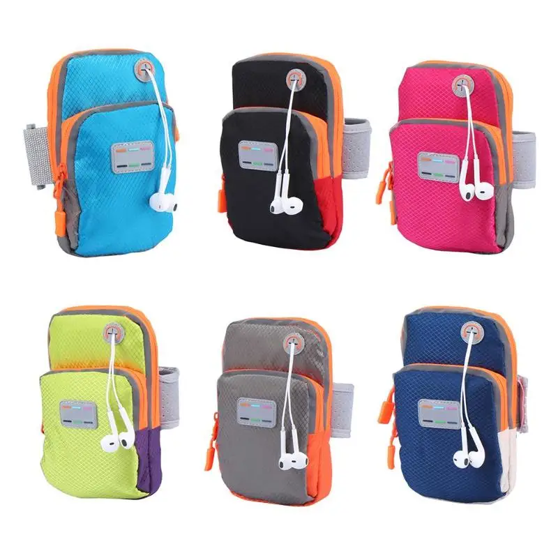Phone Protection Bag Sport Arm Bag Zippered Fitness