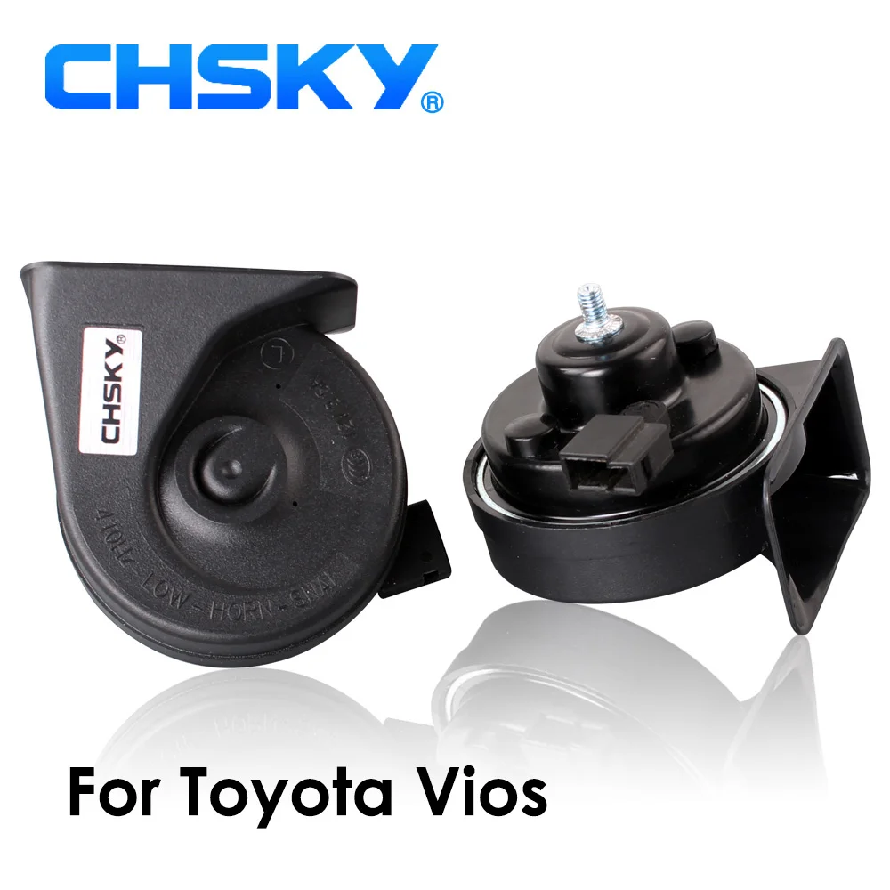 Автомобильный гудок CHSKY спиральный для Toyota Vios 2002 до сих пор 12 В громкость дБ
