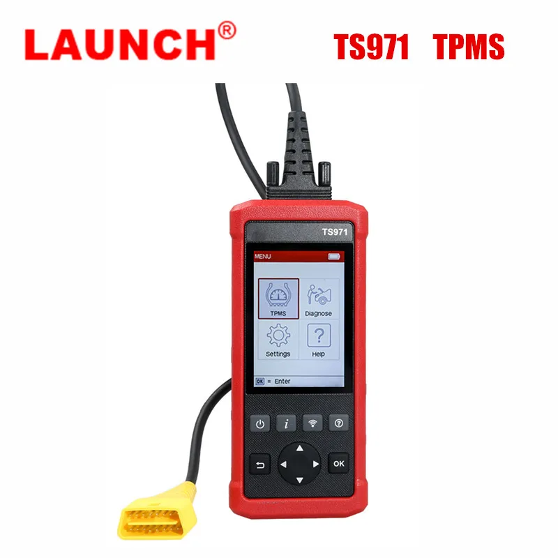 

LAUNCH TS971 US Version TPMS Bluetooth Activation Tool Wireless Car Tire Pressure Sensor Monitoring 433Mhz/315Mhz