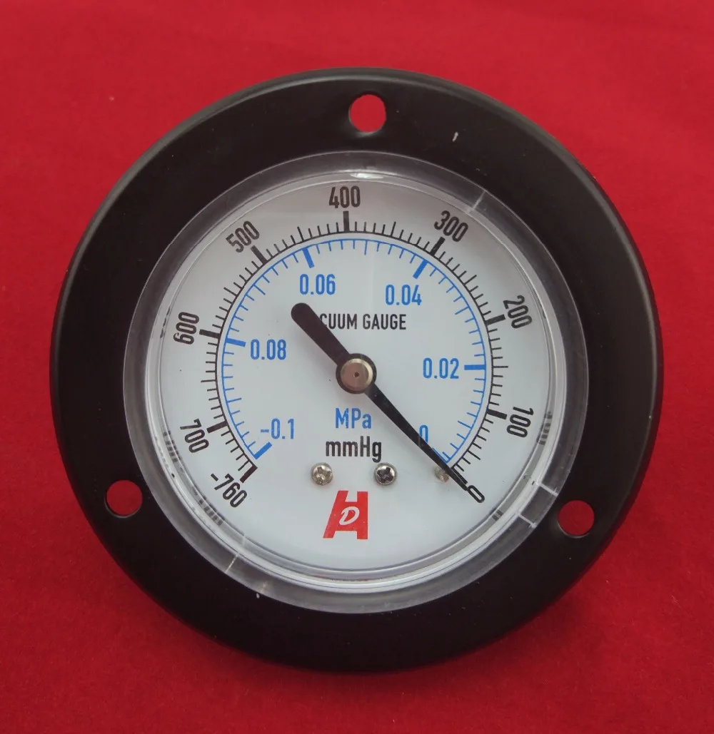 4pcs/lot 2.5" 60mm brass vacuum pressure gauge ,vacuum manometer ,PT1/4