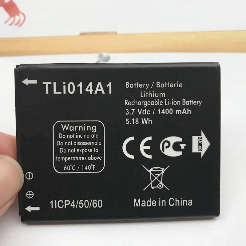 1400mAh Original Battery For Alcatel 4013d One Touch Pixi 3 4.5 Battery