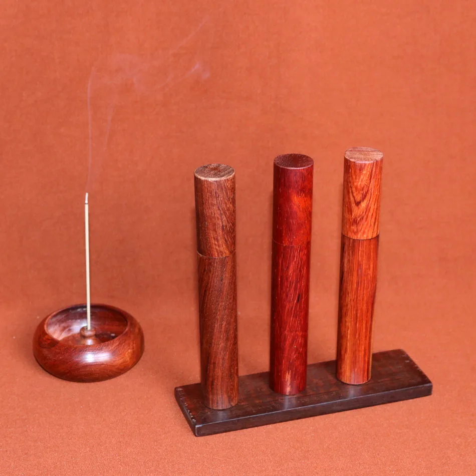 Палочка для благовоний Hainan oudh из натурального китайского дерева 45 шт. с трубкой