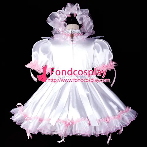 Adult Sissy Satin Dress