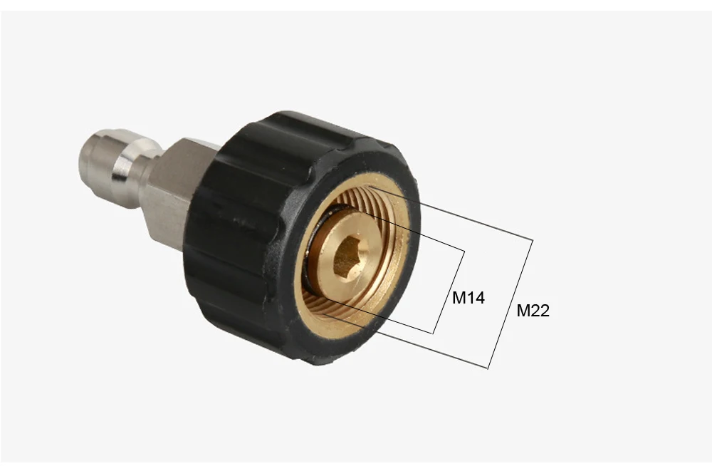 Lavadora de Alta Conector para Karcher Cidade Lobo Pressão Neve Espuma Lança Adaptador M22 g1 - 4 Qucik hd Série Carro Arruelas 5 High Quality Automóveis e motos