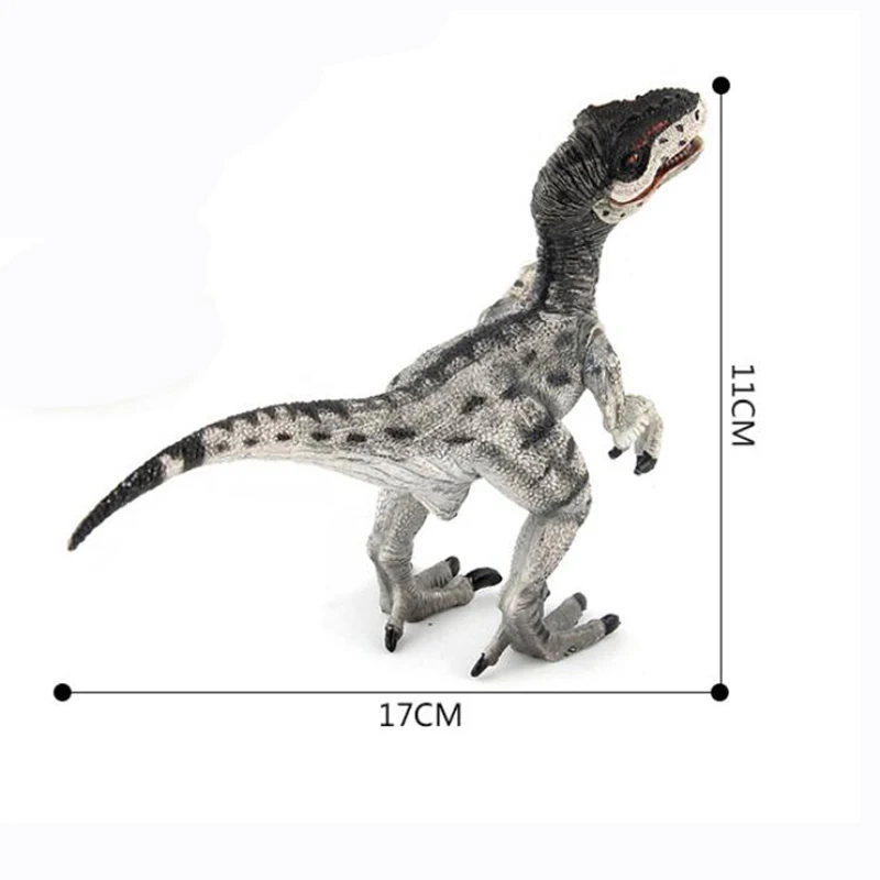 Парк Юрского периода игрушечные модели динозавров carnoaurus Dilophosaurus velocyraptor ПВХ
