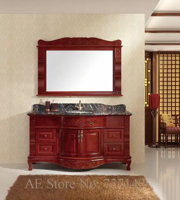 Online Bathroom Furniture Wood Solid Online Bathroom Furniture Wood Solid Cabinet With Mirror And Basin Ing Agent Whole Price Aliexpress Mobile