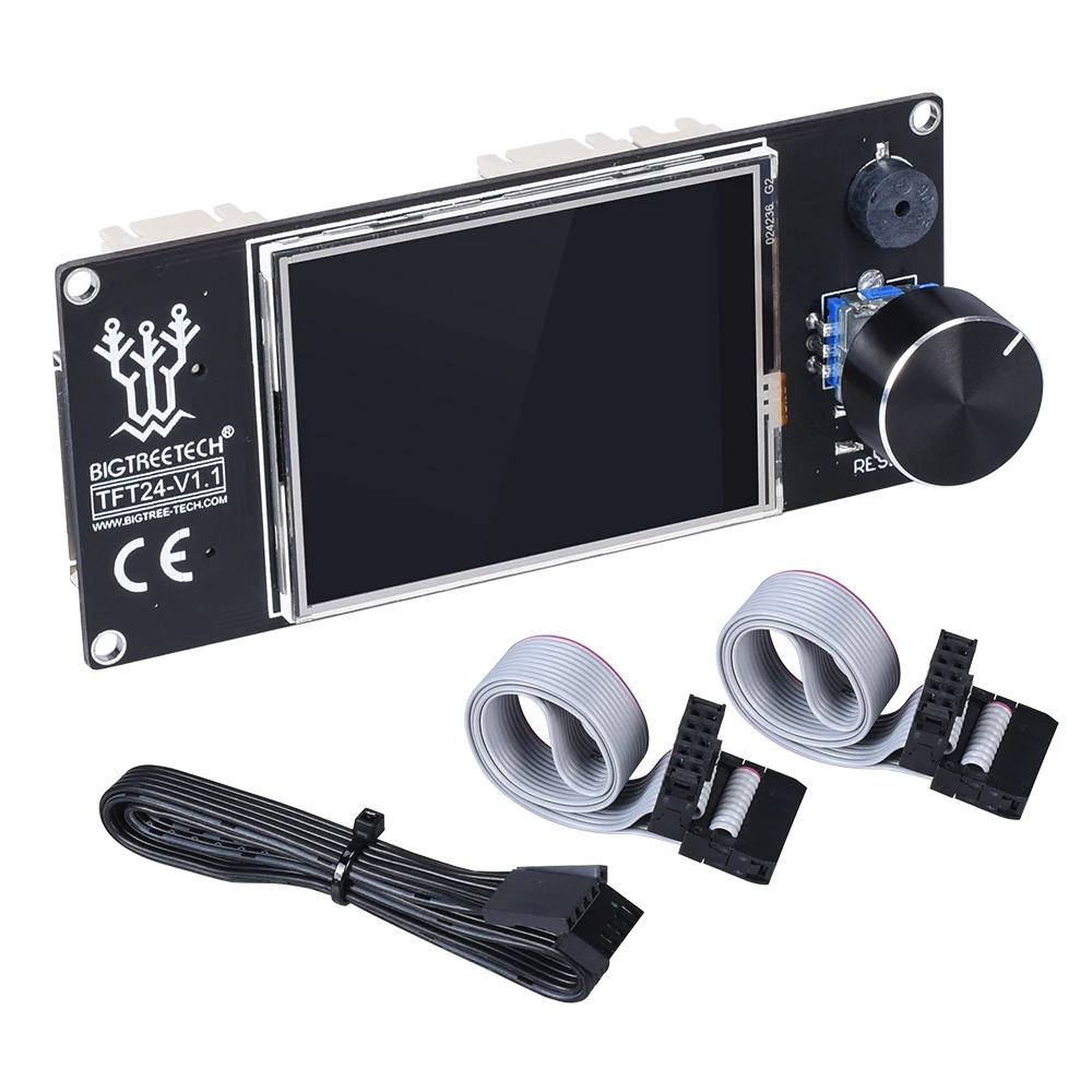 Материнская плата BIGTREETECH SKR MINI E3 V1.2 TFT24 V1.1 комплект с панелью сенсорного экрана для