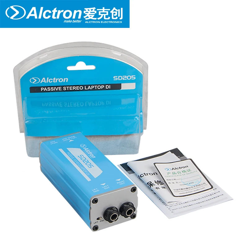 Alctron SD205 пассивный DI box