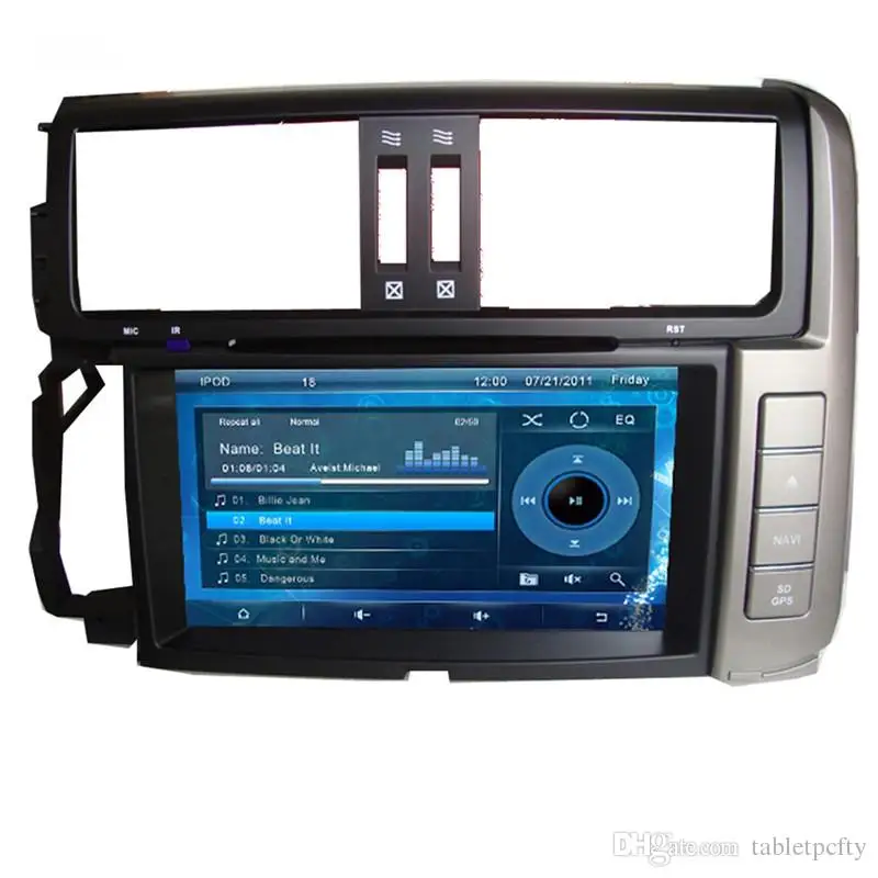 8 &quotАвтомобильный dvd плеер с GPS (опционально) аудио Радио стерео AUX BT/TV