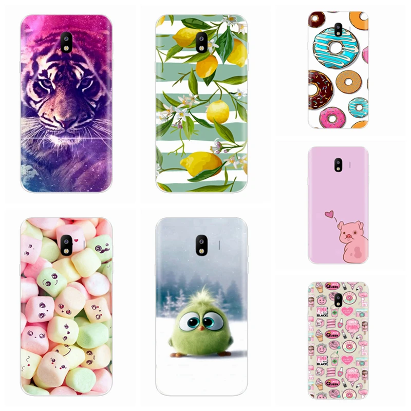 Case For Samsung Galaxy J5 2017 J530F Cover Blade prime landscape Flora Painted Clear Soft TPU Y002 |
