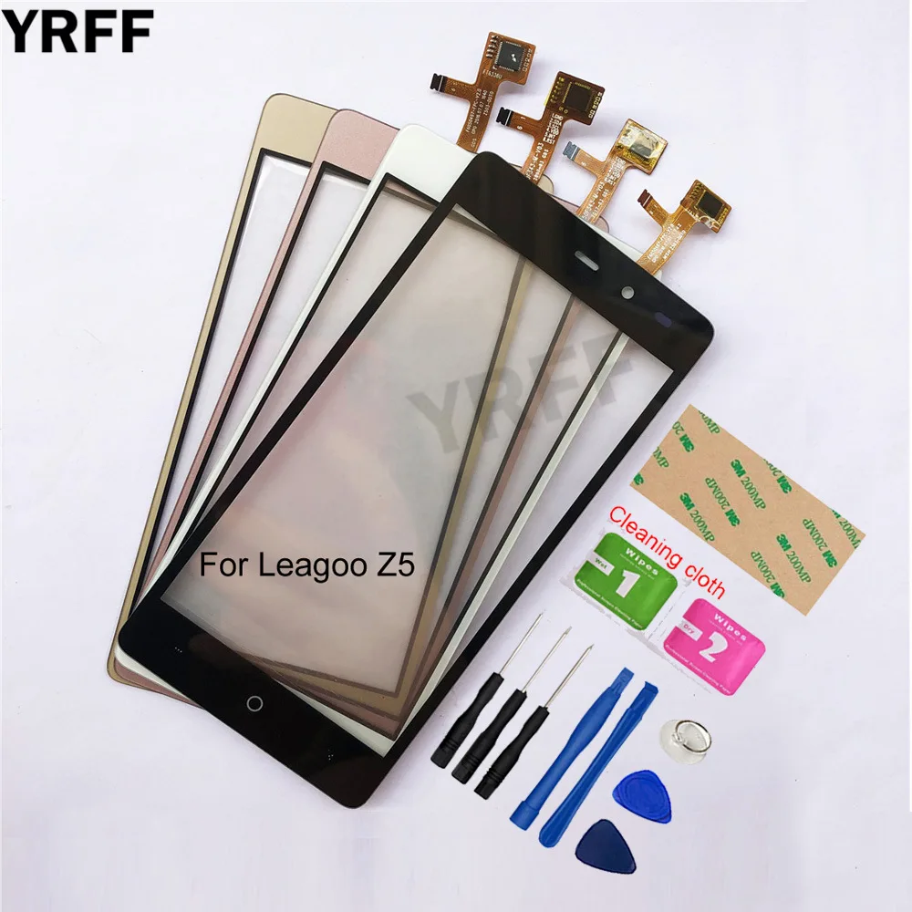 

5.0'' Phone Touch Screen For Leagoo Z5 Z5C Touch Screen Digitizer Touch Panel Replacement Front Glass Lens Sensor