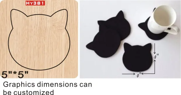 

Cat head cutting dies 2019 new die cut &wooden dies Suitable for common die cutting machines on the market