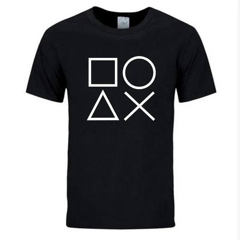 Playstation Controller Sign PS2 PS3 Cool Game Creative Mens Men T Shirt Tshirt 2019 New Casual Tee Summer Brand Clothing