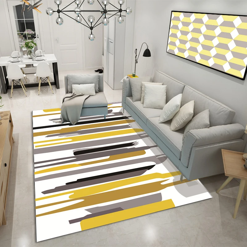 

60*90cm Creative Europe Type 3D Printing Carpet Hallway Doormat Anti - Slip Bathroom Carpet Absorb Water Mat