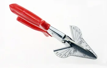 

Multifunctional angle scissors PVC plastic scissors 45-120 degree wire groove multi angle scissors