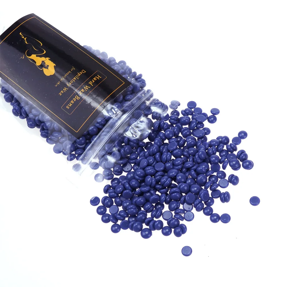 50g Hard Wax Pellet No Striscia Depilatoria a Caldo Pellicola Duro Brasiliano Cera di Rimozione Dei Capelli di Rimozione Dei Capelli Crema di Fagioli Per rimozione Dei Capelli del viso