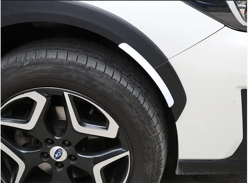 Колеса Обода бровей автомобиля Стайлинг Украшенные молдинги для Subaru Forester Outback XV CA178