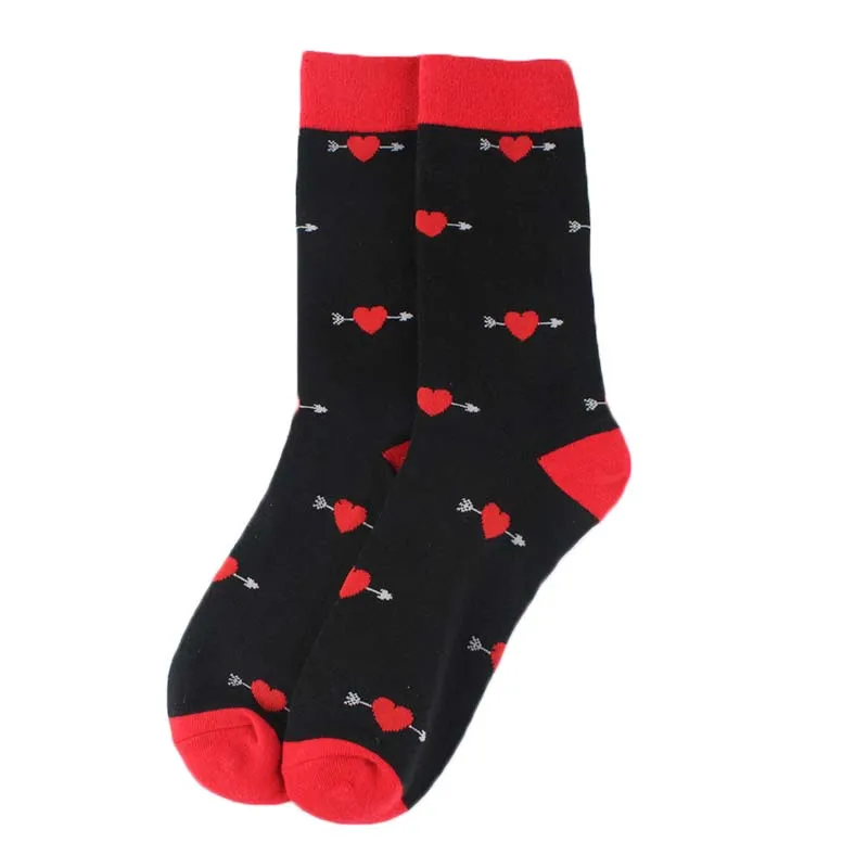 [WPLOIKJD] хип-хоп Calcetines Hombre Tide Sox Красочные уличные забавные мужские носки Divertido подарки для мужчин Skarpetki Harajuku - Цвет: 13
