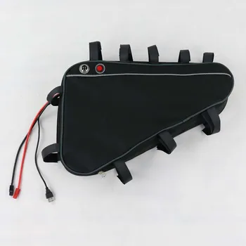 

Free customs duty New arriver triangle battery pack lithium battery 48v 20ah electric bike battery high quality