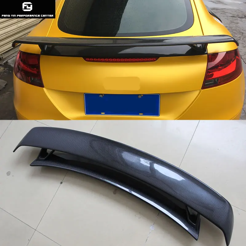 

TT TTS TTRS Carbon fiber Rear Trunk Spoiler For Audi TT 8J TTS TTRS 08-14