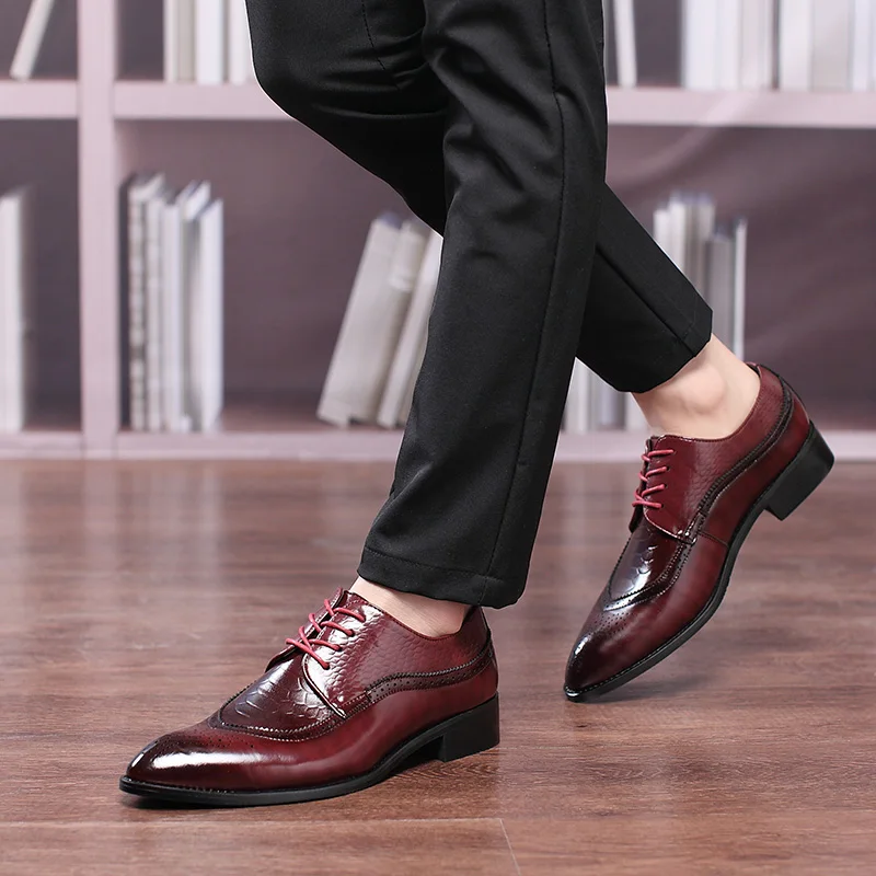 Мужская повседневная обувь; мужские мокасины на шнуровке; оксфорды; мокасины; мужские лоферы; кожаные повседневные туфли-оксфорды с острым носком для мужчин; черные носки